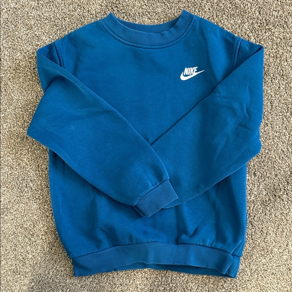 Nike Kids Royal Blue Joggers & matching Crewneck - Picture 3 of 3